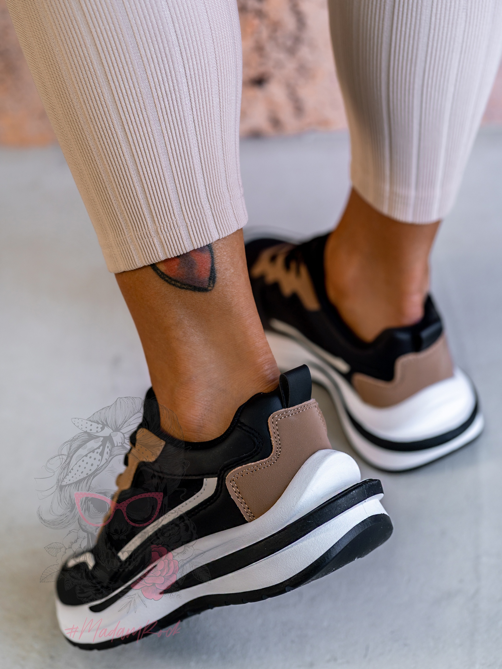 Buty sportowe Madam Vicet czarne