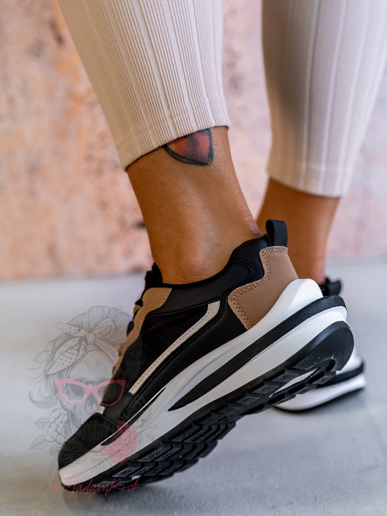 Buty sportowe Madam Vicet czarne