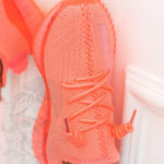 Buty sportowe Madam Faxe neonowy róż