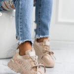 Buty sportowe Madam Meling beżowe