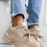 Buty sportowe Madam Meling beżowe