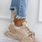 Buty sportowe Madam Meling beżowe