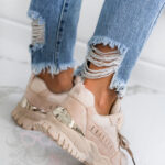 Buty sportowe Madam Meling beżowe