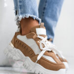 Buty sportowe Madam Meling karmelowe