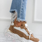 Buty sportowe Madam Meling karmelowe