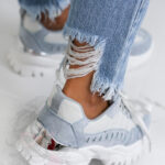 Buty sportowe Madam Meling błękitne