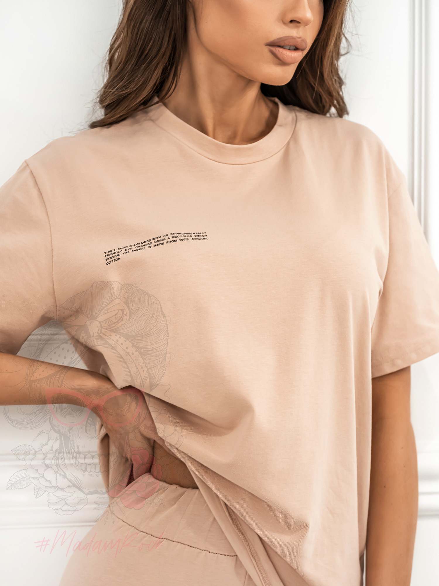 Komplet sportowy Organic Cotton beżowy