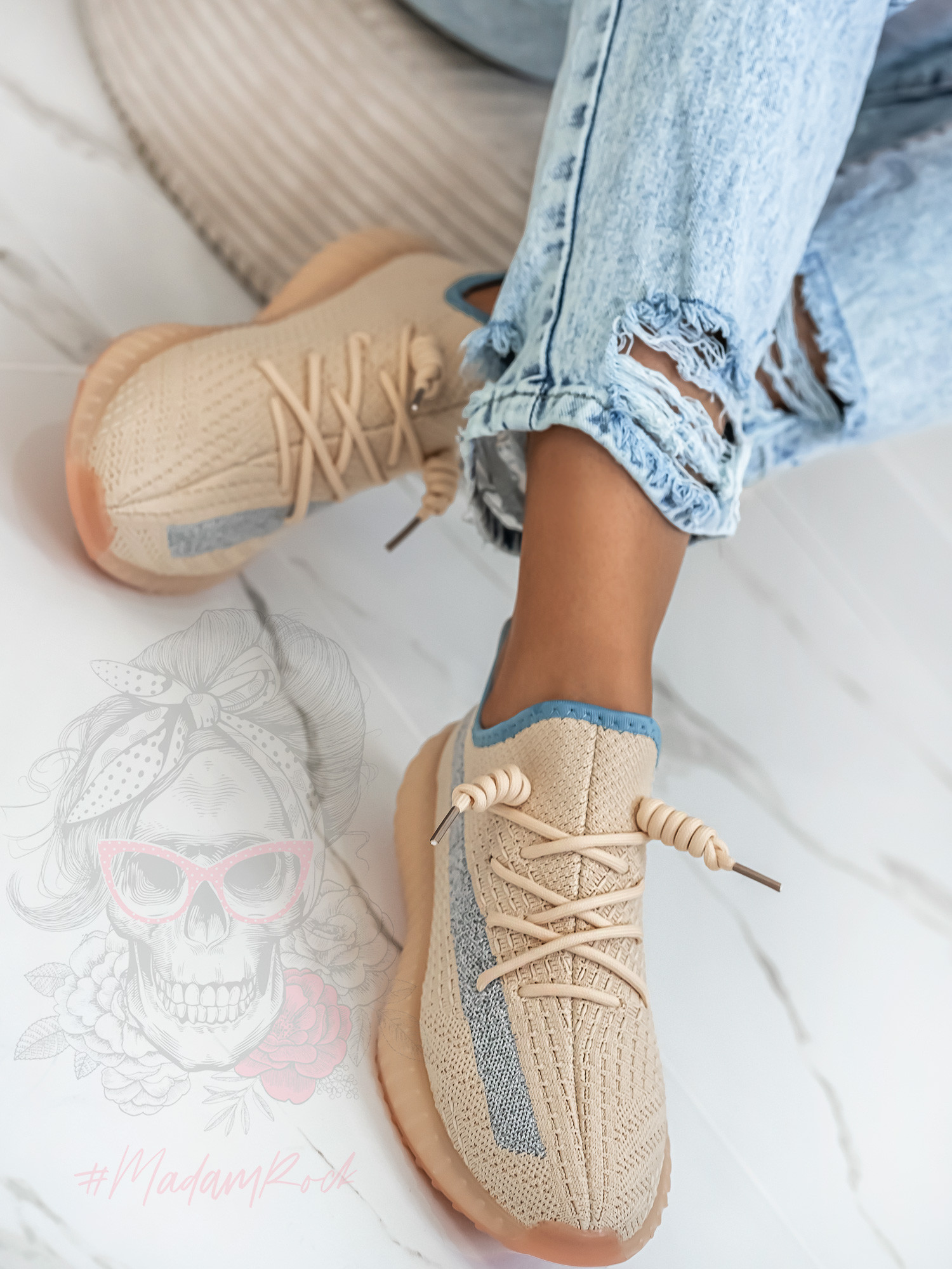 Buty sportowe Madam Faxe beżowe Buty sportowe Madam Faxe beżowe