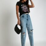 T-shirt elastyczny Angry Tiger czarny