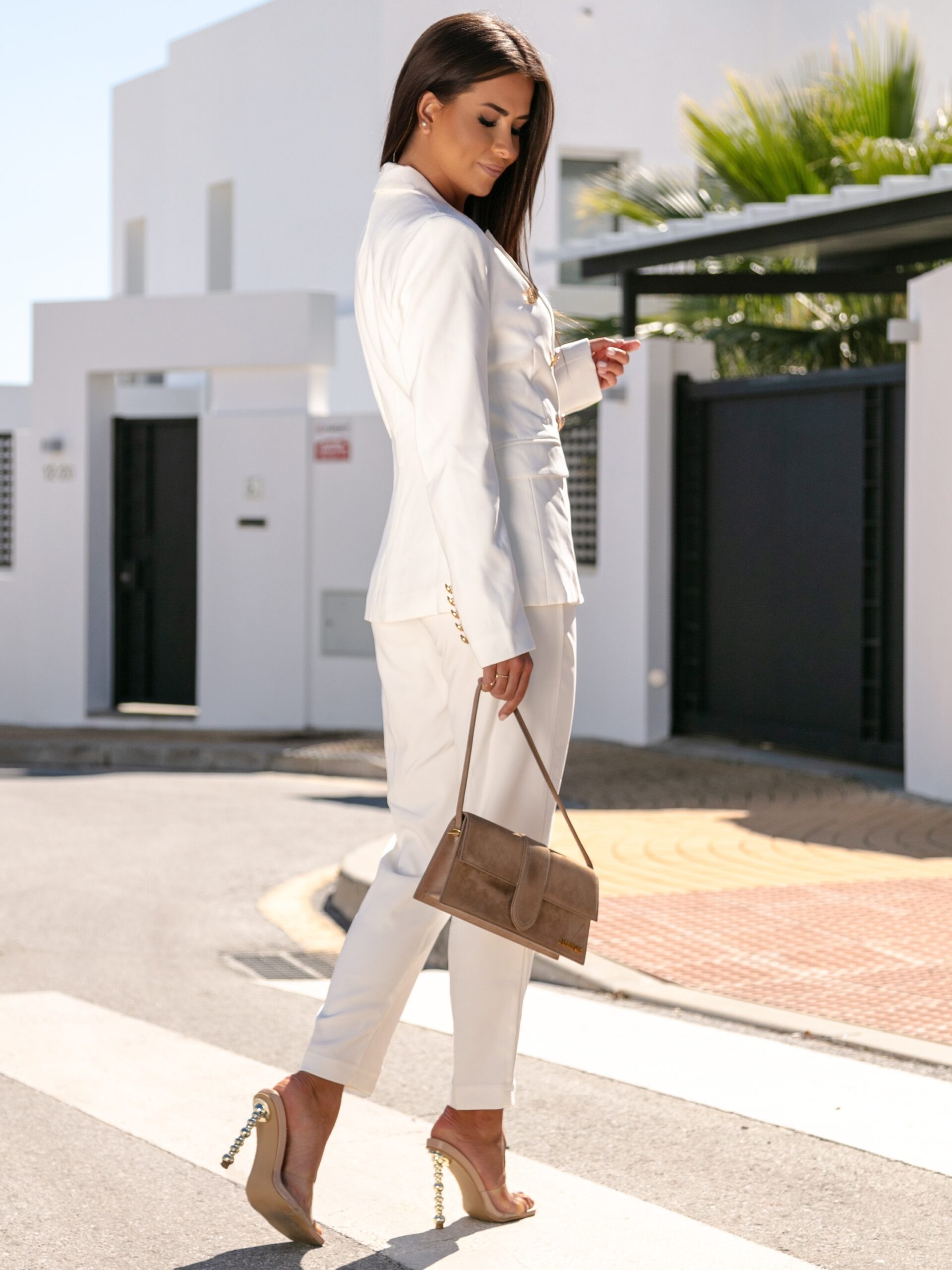 Garnitur damski MissViva ecru