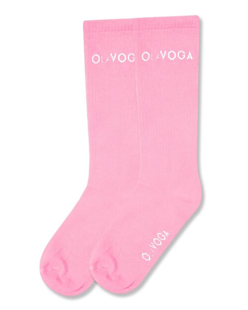Skarpety damskie bawełniane Classic Ola Voga pudrowy róż