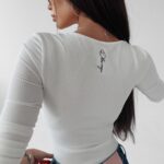 Body prążkowane Dora Ola Voga ecru