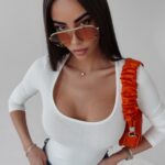 Body prążkowane Dora Ola Voga ecru