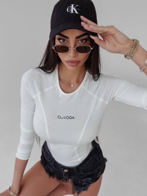 Body dopasowane Savitta Ola Voga ecru