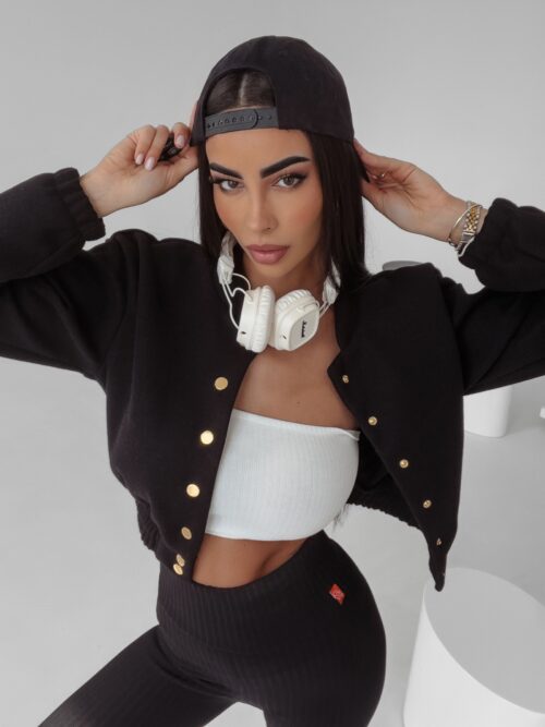 Kurtka bomberka California Ola Voga czarna