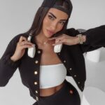 Kurtka bomberka California Ola Voga czarna