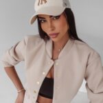 Kurtka bomberka California Ola Voga beżowa