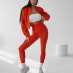 Kurtka bomberka California Ola Voga pomarańczowa