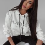 Bluza z kapturem Fargo Ola Voga ecru