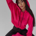 Bluza z kapturem Fargo Ola Voga fuksja