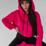 Bluza z kapturem Fargo Ola Voga fuksja