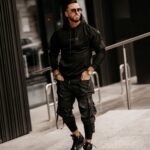 Bluza kangurka męska Maxim Ola Voga czarna