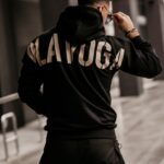 Bluza kangurka męska Maxim Ola Voga czarna