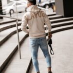 Bluza kangurka męska Maxim Ola Voga beżowa