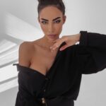 Koszula oversize Lethe Ola Voga czarna