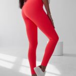 Legginsy prążkowane Debra Ola Voga neonowy róż