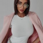 Bluzka klasyczna t-shirt basic Eter Ola Voga ecru