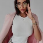 Bluzka klasyczna t-shirt basic Eter Ola Voga ecru