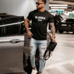 T-shirt męski Logan Ola Voga czarny