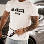 T-shirt męski Logan Ola Voga ecru