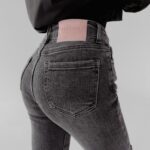 Spodnie jeansowe Alpis 259 Ola Voga czarne