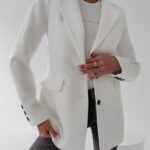 Marynarka taliowana Lara Ola Voga ecru