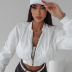 Kurtka przejściowa Candy Ola Voga ecru