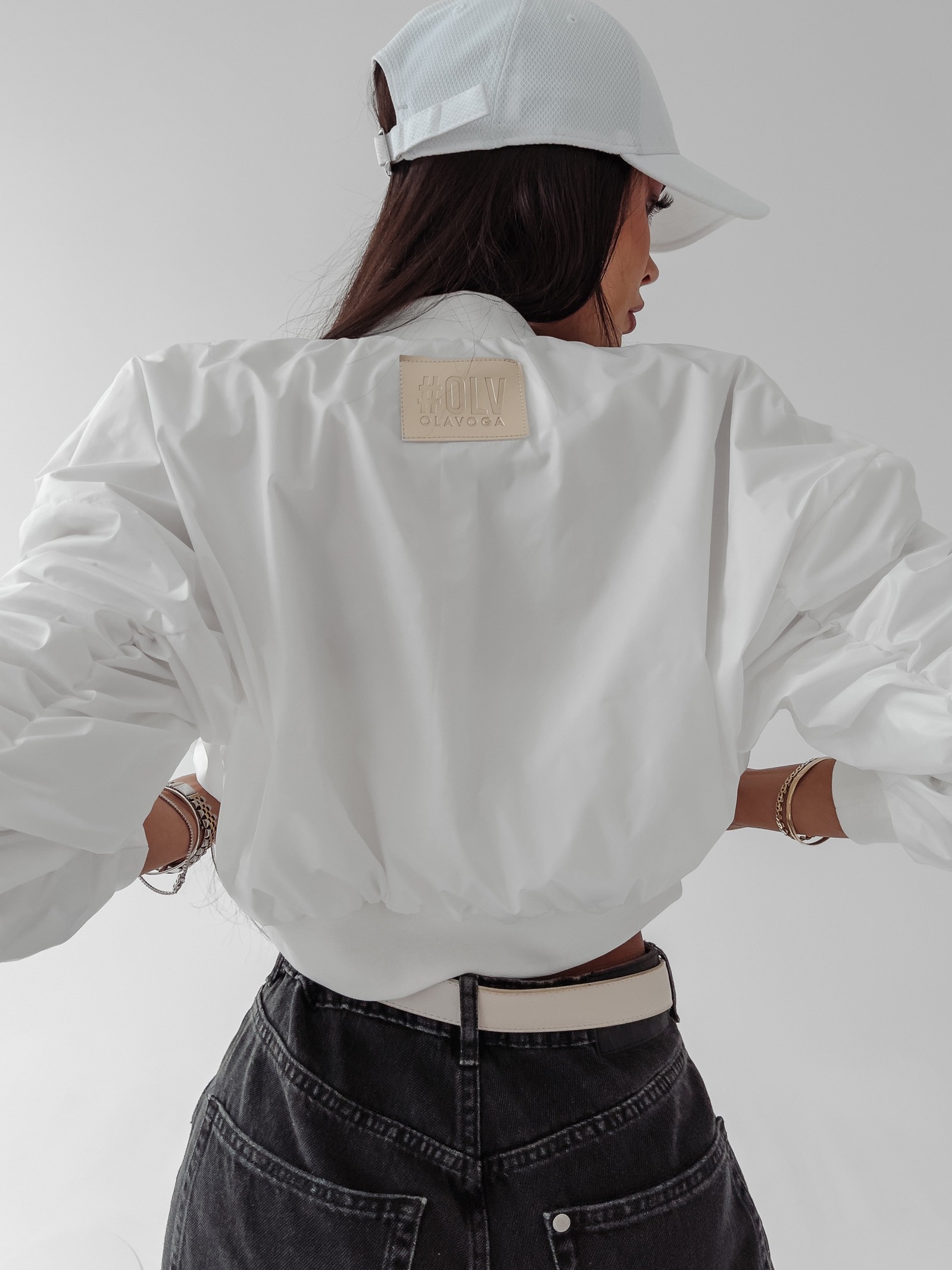 Kurtka przejściowa Candy Ola Voga ecru