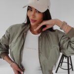 Kurtka przejściowa Candy Ola Voga khaki