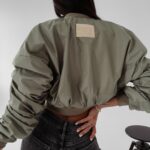 Kurtka przejściowa Candy Ola Voga khaki