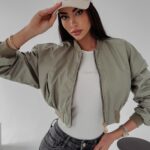 Kurtka przejściowa Candy Ola Voga khaki