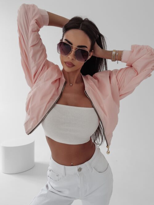 Kurtka przejściowa Candy Ola Voga pudrowa