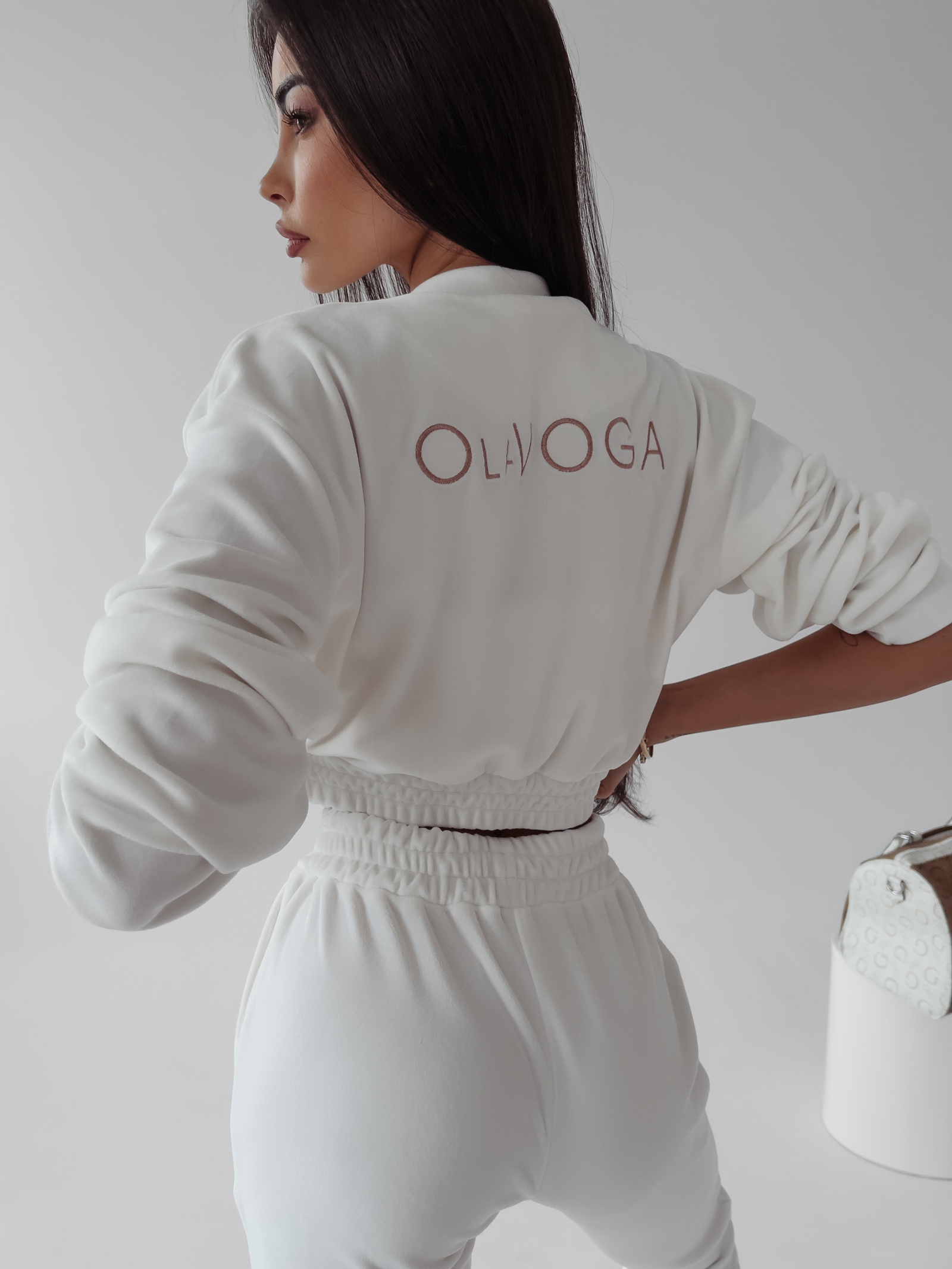 Komplet trzyczęściowy Hestia Ola Voga ecru