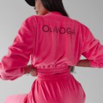 Komplet trzyczęściowy Hestia Ola Voga neon róż