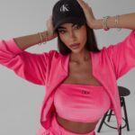 Komplet trzyczęściowy Hestia Ola Voga neon róż