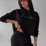 Komplet sportowy damski Nina Ola Voga czarny