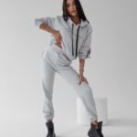 Komplet sportowy damski Nina Ola Voga szary