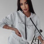 Komplet sportowy damski Nina Ola Voga szary