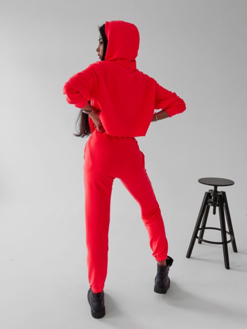 Komplet sportowy damski Nina Ola Voga neonowy róż