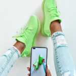 Buty sportowe Madam Faxe limonkowe